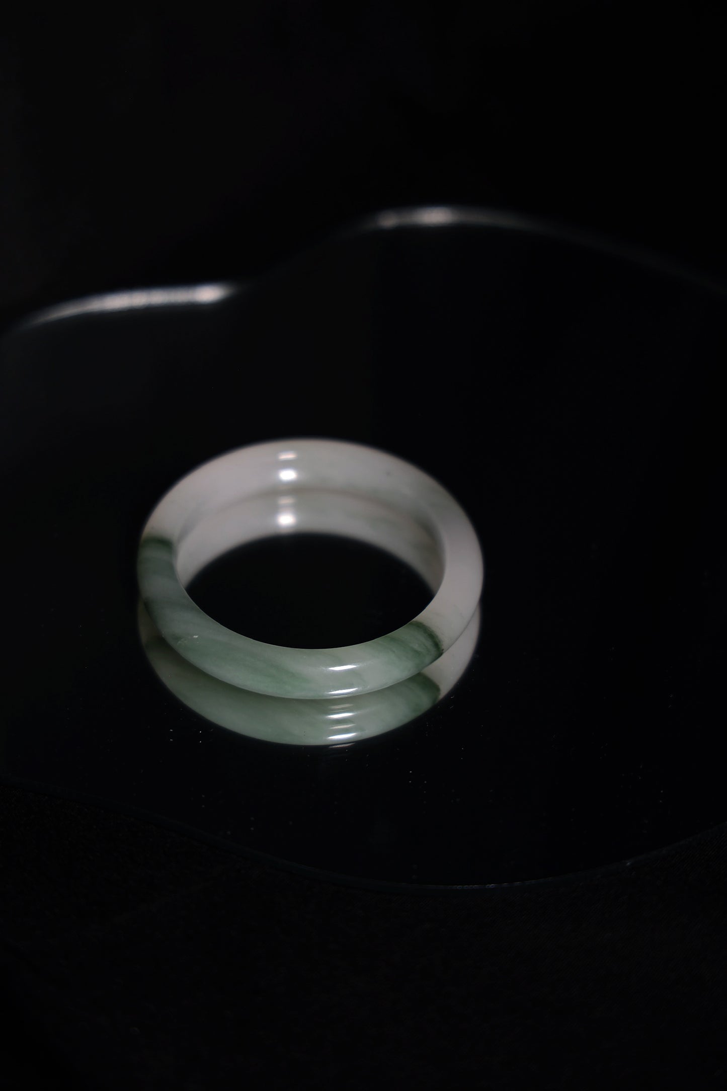 WAN XI - Tianshan jade stone bangle