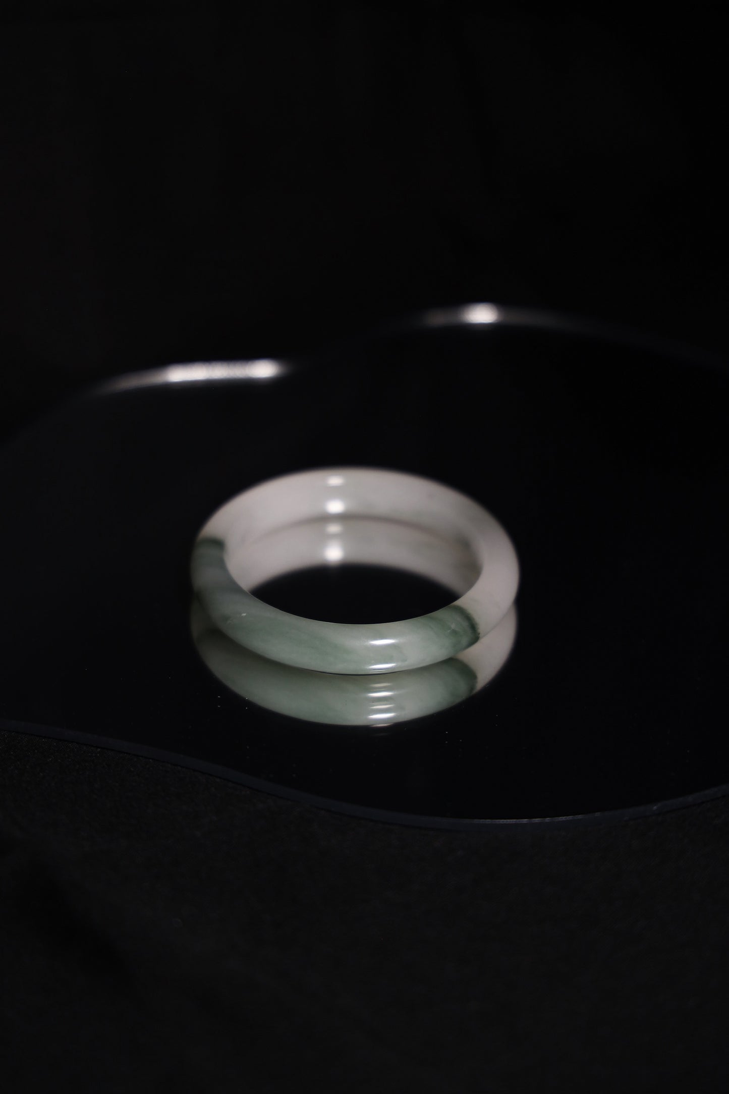 WAN XI - Tianshan jade stone bangle