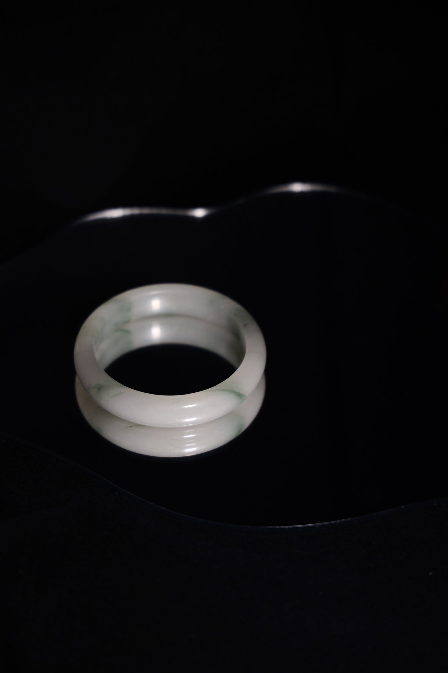 WAN VI - Tianshan jade stone bangle