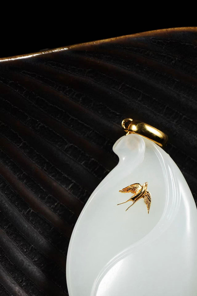 A white jade lotus for a mother who gave herself fully. A golden swallow to finally carry her somewhere of her own.